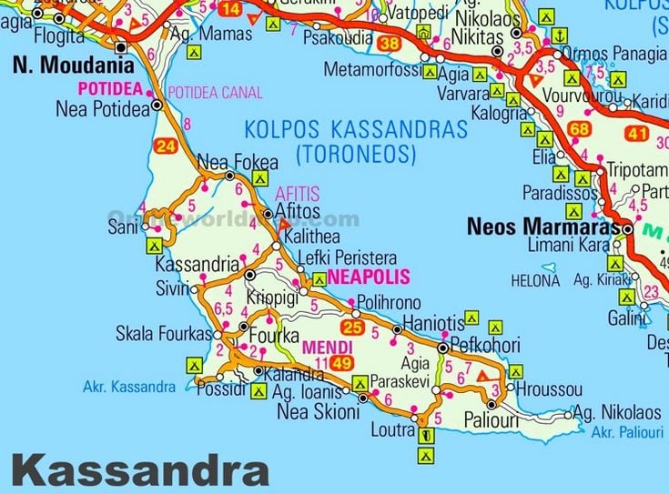 Kassandra Map